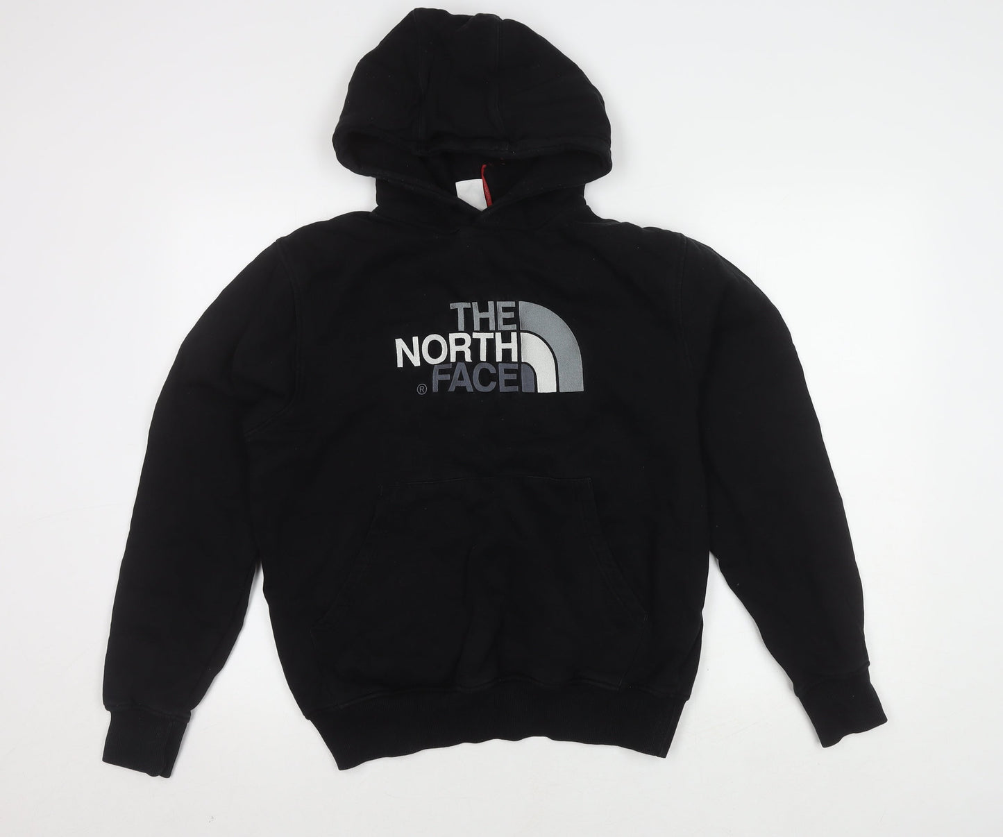 The North Face Men's Black Hoodie, Size S, Pullover, Logo