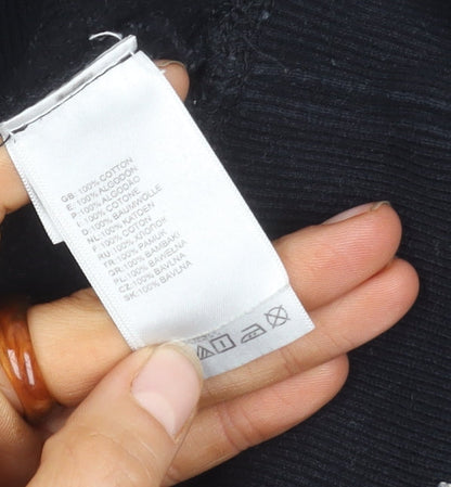 The North Face Men's Black Hoodie, Size S, Pullover, Logo