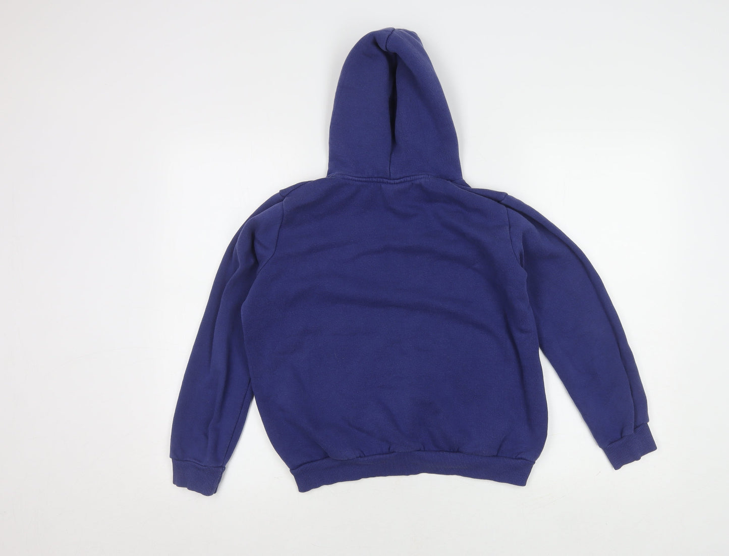 Hype Boys Blue Pullover Hoodie 13 Years Logo Fleece
