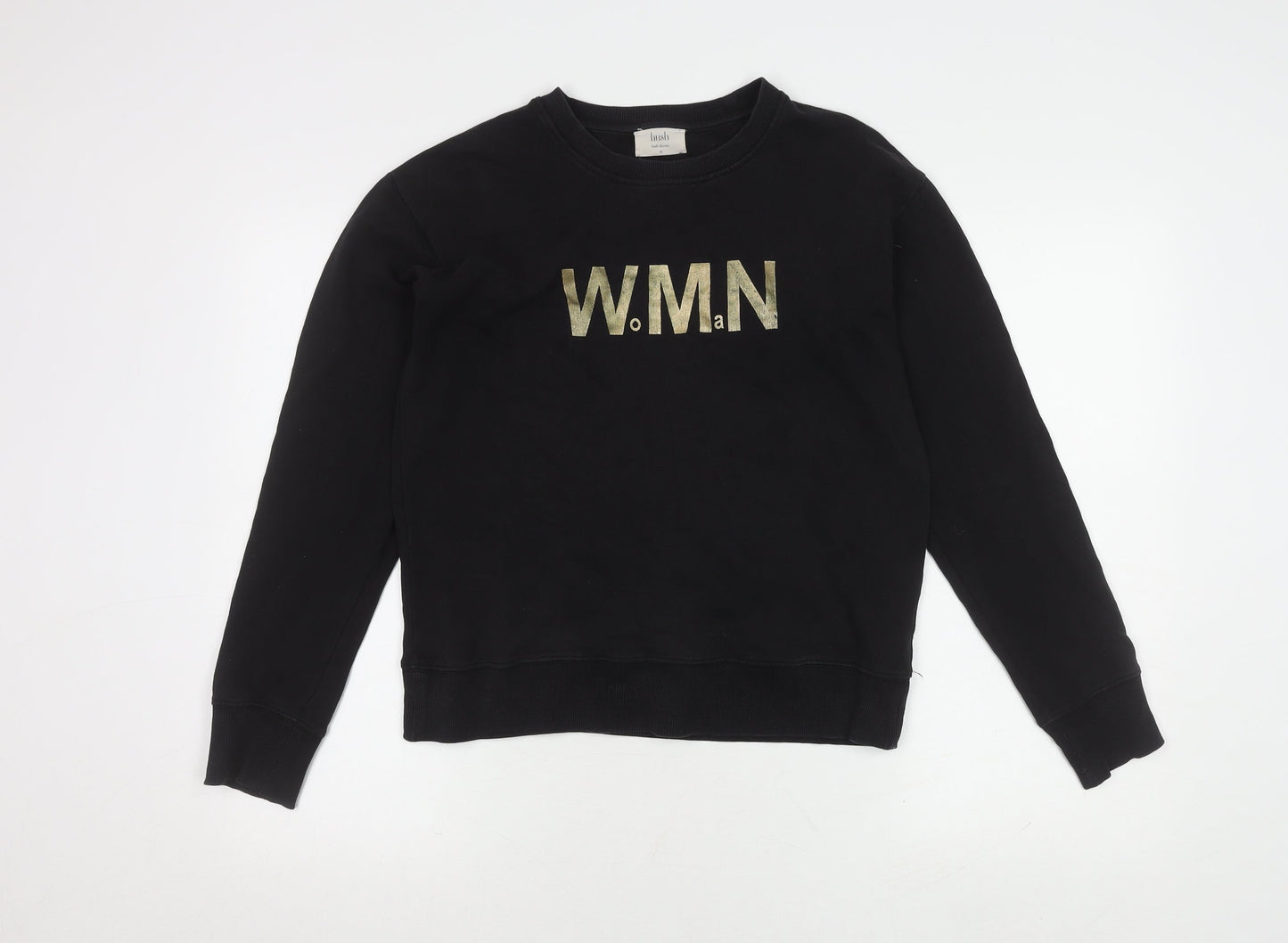 Hush Women's Black Pullover Sweatshirt XXS