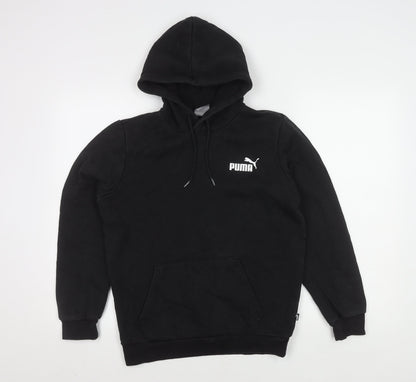 Mens UK Size XS PUMA Black Pullover Hoodie