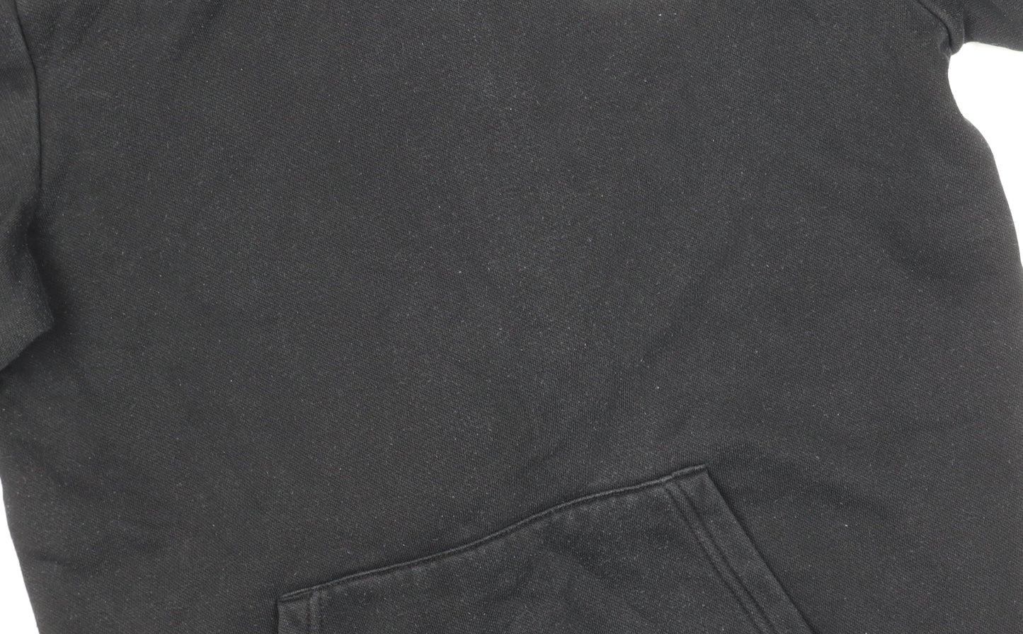 Mens UK Size XS PUMA Black Pullover Hoodie