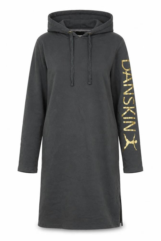 Danskin Women's Grey Jumper Dress - Size S