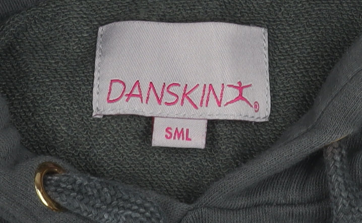 Danskin Women's Grey Jumper Dress - Size S
