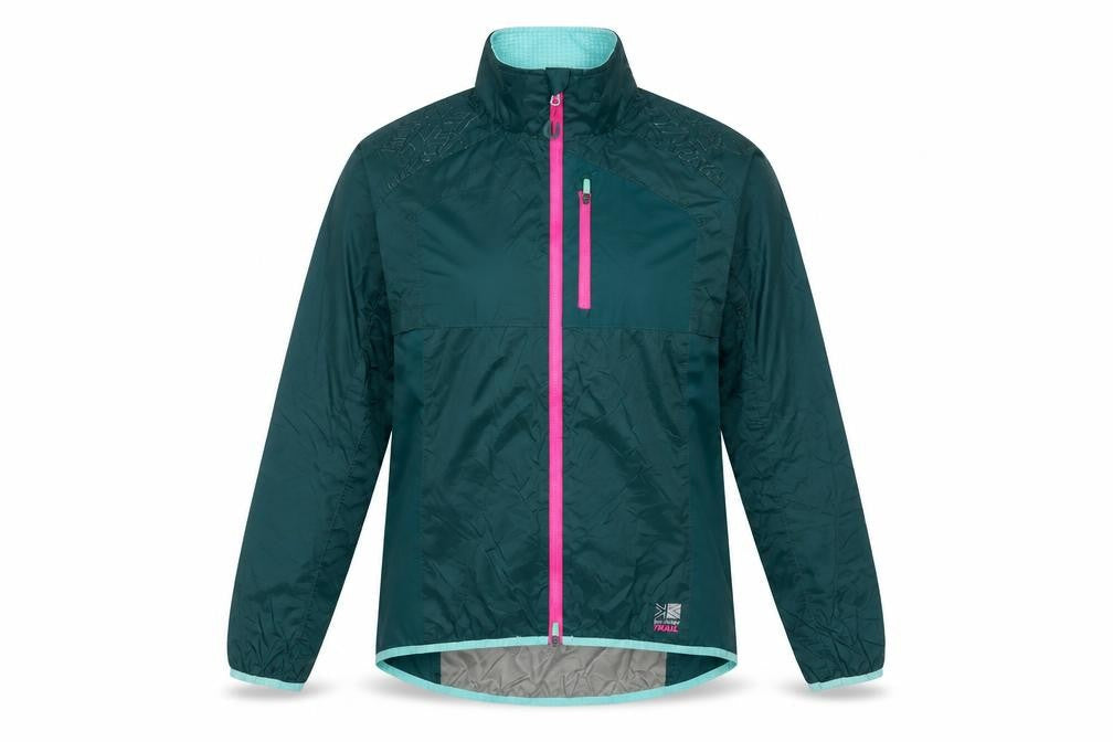 Womens UK Size 8 Karrimor Green Windbreaker Coat