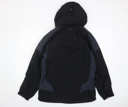 Womens UK Size 10 Sprayway Black Parka Coat