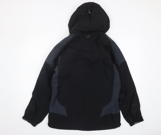 Womens UK Size 10 Sprayway Black Parka Coat