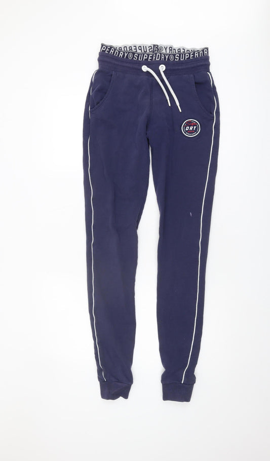 Superdry Women's Blue Joggers M - Casual Comfort