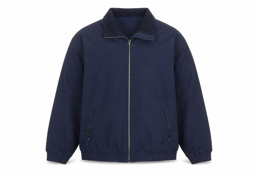 Mens UK Size L Farah Blue Basic Jacket