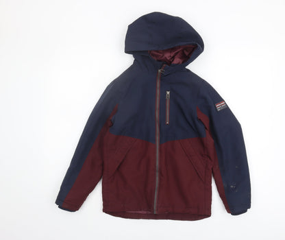 Jack & Jones Boys Multicoloured Puffer Jacket Size 12