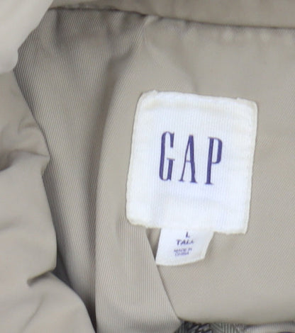 Mens UK Size L Gap Beige Parka Coat