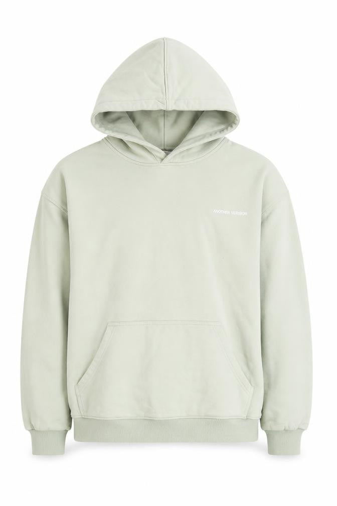 Another Version Men's Green XL Pullover Hoodie