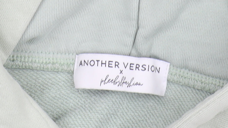 Another Version Men's Green XL Pullover Hoodie