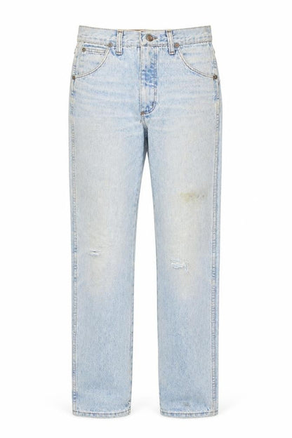 Womens UK Size 25 Wrangler Regular Fit Straight Blue Jeans