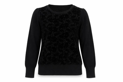 Womens UK Size S Oasis Black Pullover Jumper