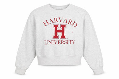 Harvard Women's White XS Pullover Sweatshirt