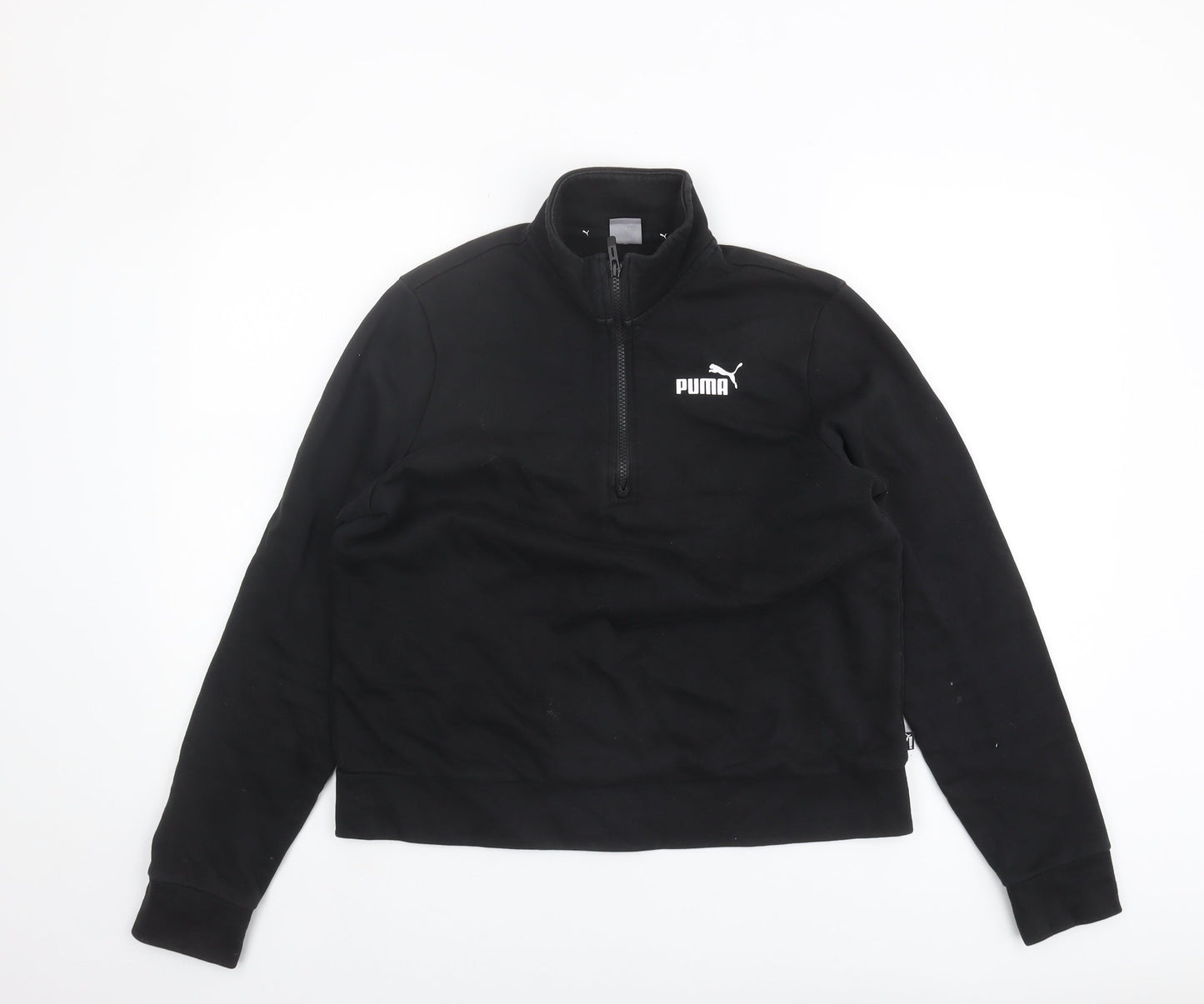 Puma Black Pullover Sweatshirt Unisex M