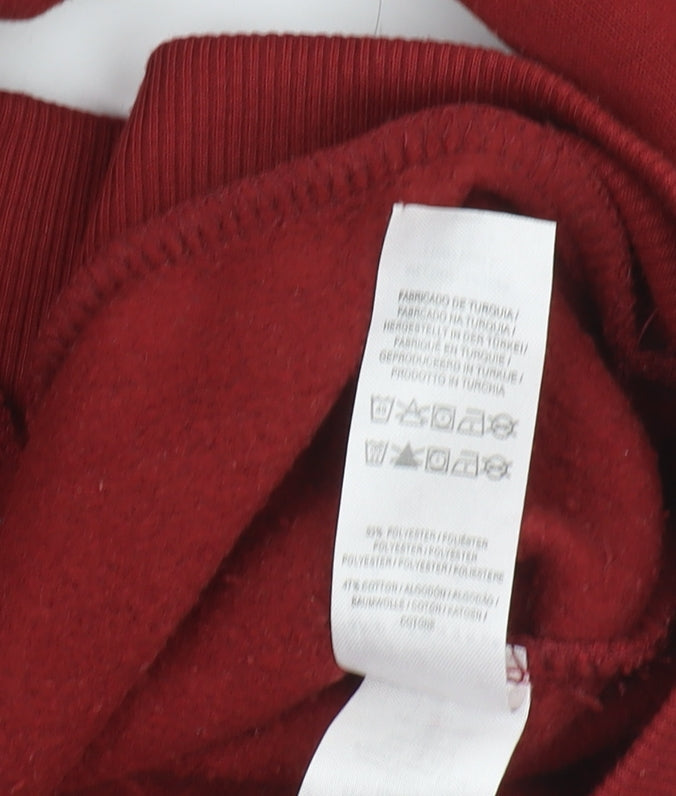 Womens UK Size 8 Harry Potter Red Pullover Sweatshirt