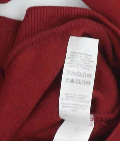 Womens UK Size 8 Harry Potter Red Pullover Sweatshirt