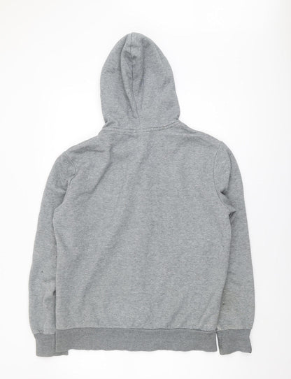 Mens UK Size M PUMA Grey Full Zip Hoodie