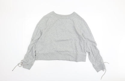 GAP Women's Grey Pullover Sweatshirt Size L Lightweight