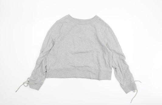 GAP Women's Grey Pullover Sweatshirt Size L Lightweight