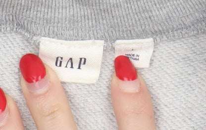 GAP Women's Grey Pullover Sweatshirt Size L Lightweight