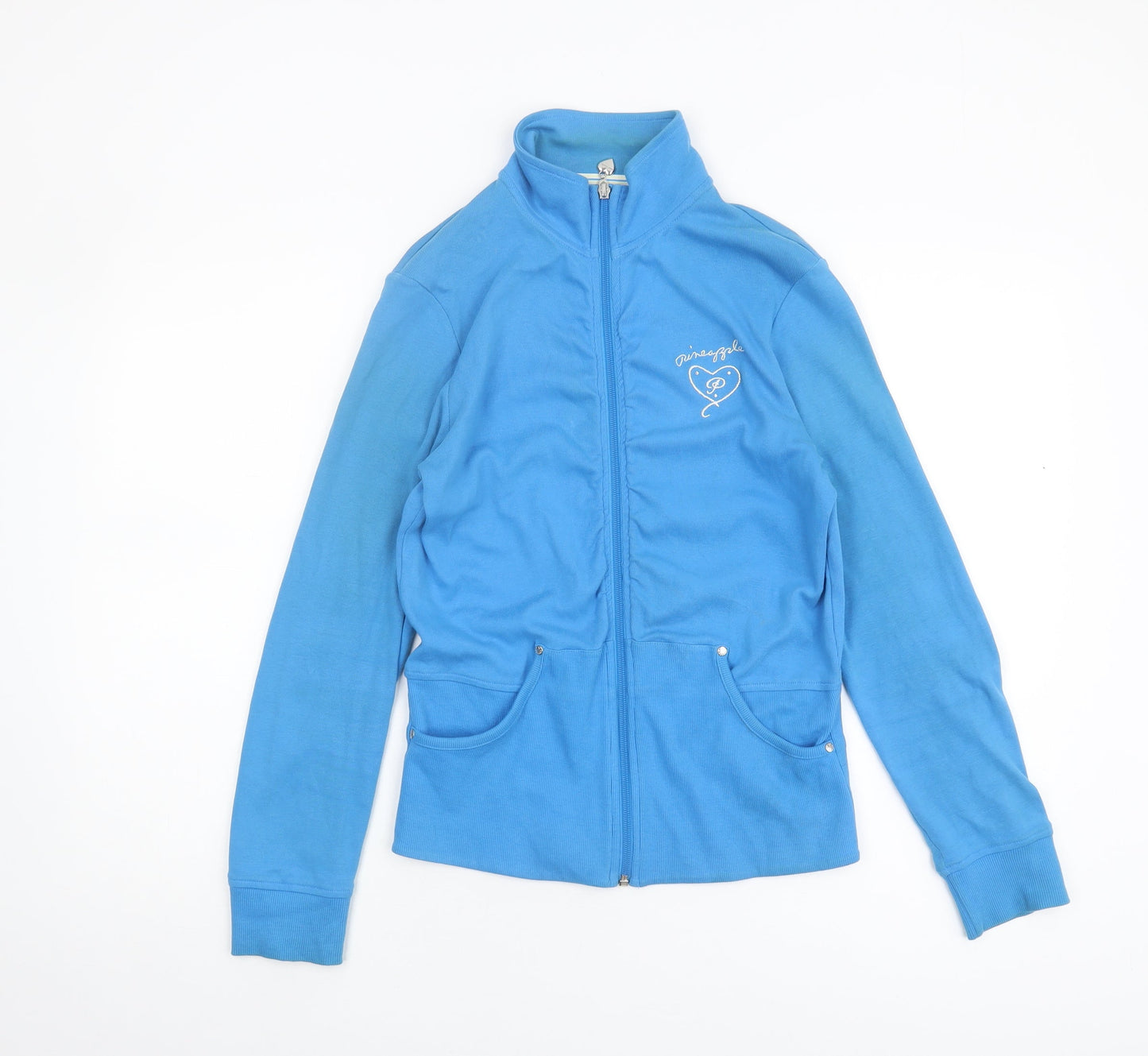 Womens UK Size 12 Pineapple Blue Basic Jacket
