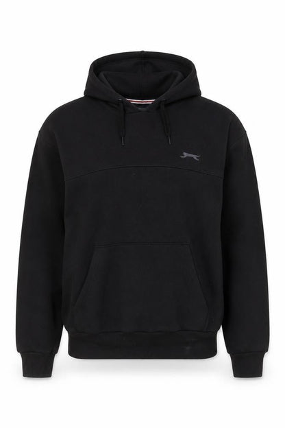 Mens UK Size M Slazenger Black Pullover Hoodie