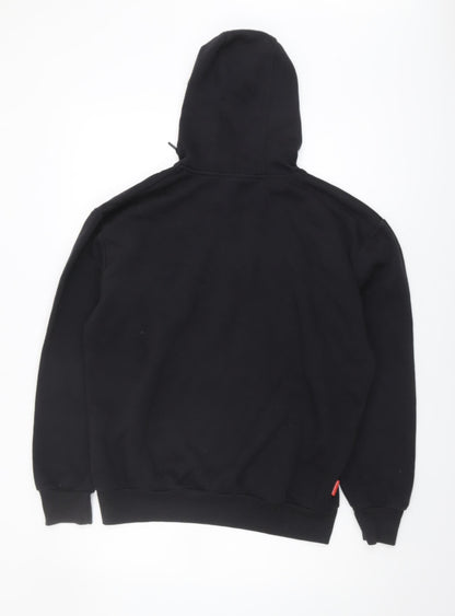 Mens UK Size M Slazenger Black Pullover Hoodie