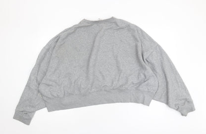 Nike Women's Grey Pullover Sweatshirt Large