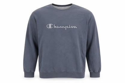 Mens UK Size L Champion Blue Pullover Sweatshirt