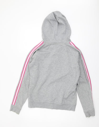 Champion Women's Grey Full Zip Hoodie Size 12