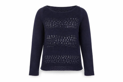 Womens UK Size XS Gap Blue Pullover Jumper