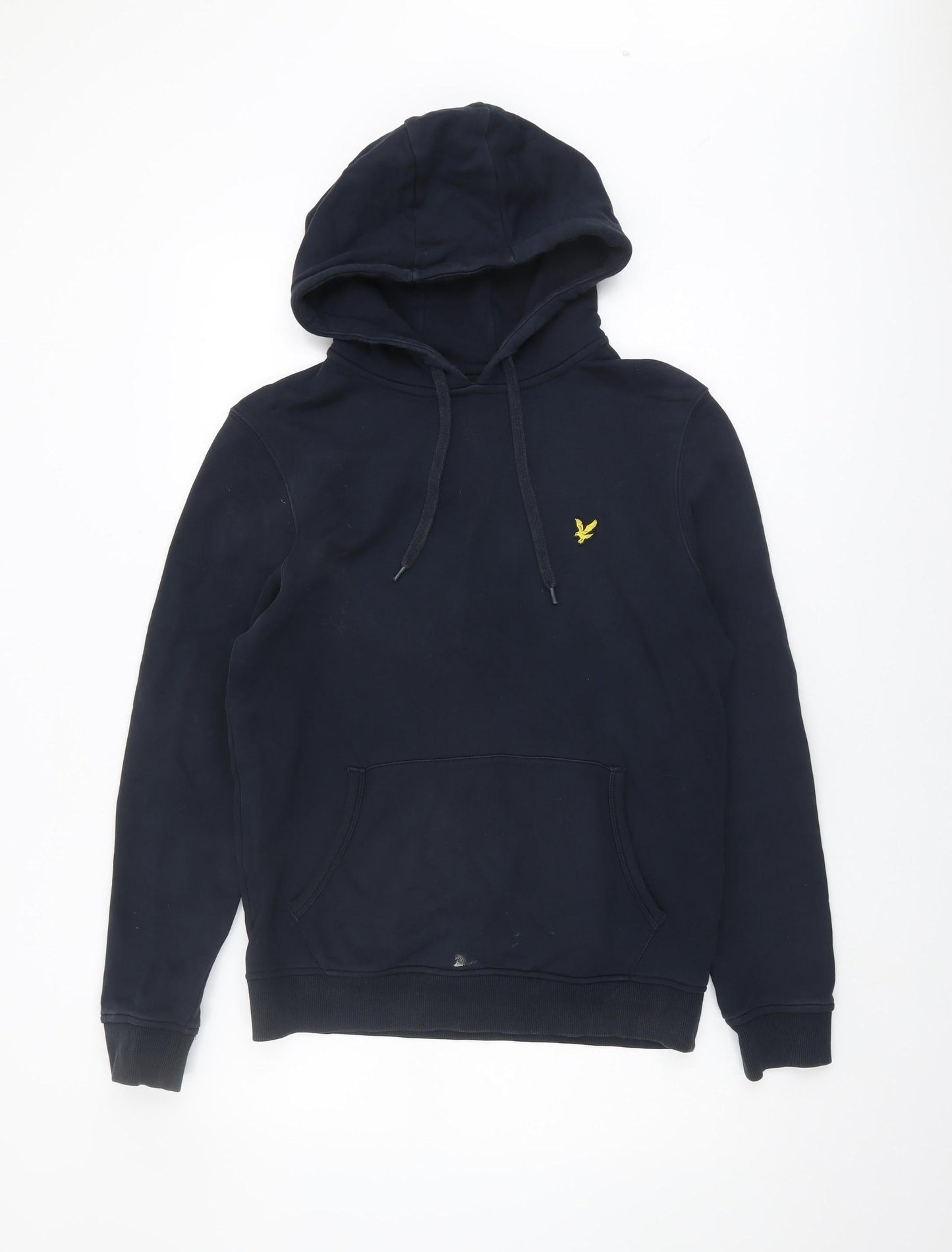 Mens UK Size M Lyle & Scott Blue Pullover Hoodie