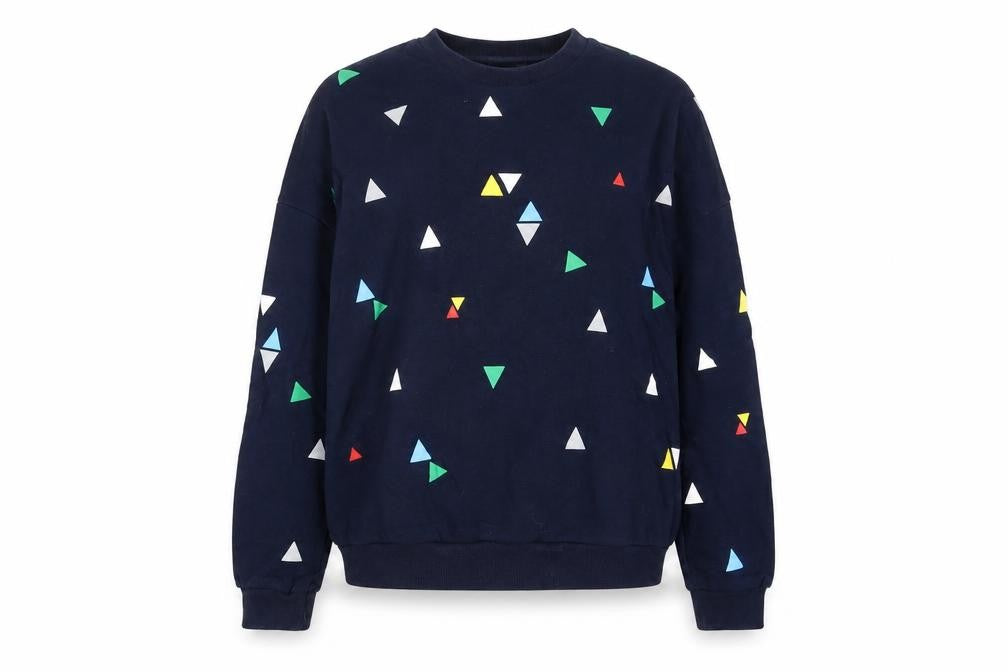 Front view of Mom & Bebe Teens Multicoloured Pullover Sweatshirt S