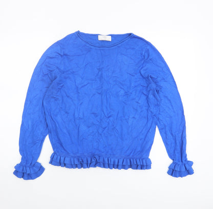 Womens UK Size 14 Wallis Blue Pullover Jumper