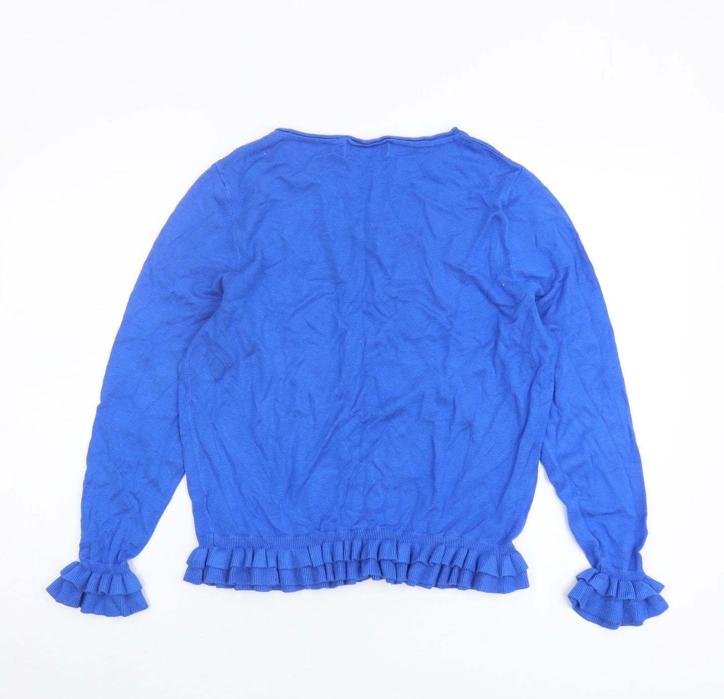 Womens UK Size 14 Wallis Blue Pullover Jumper