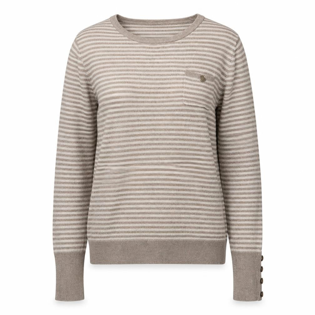 Womens UK Size 8 Warehouse Beige Jumper Jumper