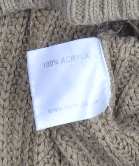 P.G. Field Beige V-Neck Pullover Jumper, Unisex S