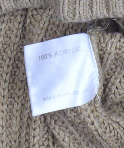 P.G. Field Beige V-Neck Pullover Jumper, Unisex S