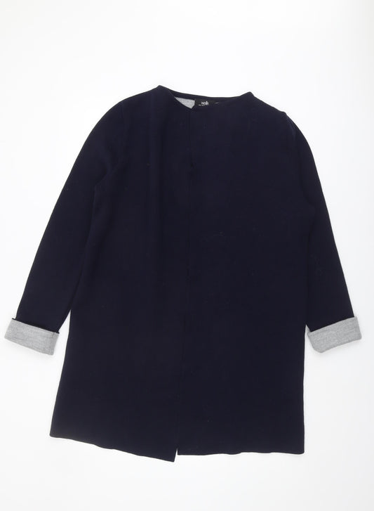 Womens UK Size M Wallis Blue Cardigan Jumper
