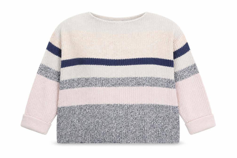 FatFace Women's Striped Pullover Jumper Size 12