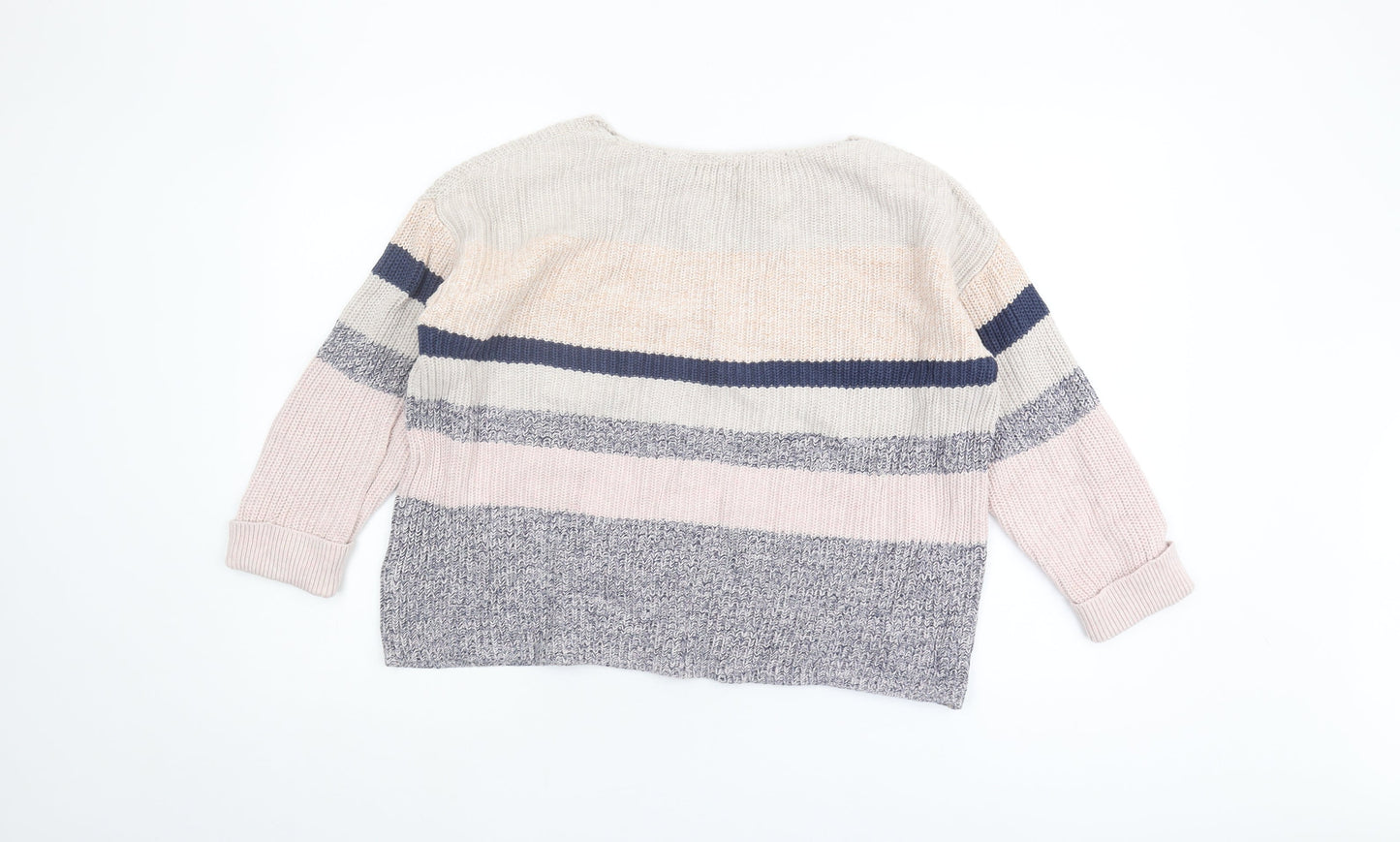 Fat Face Women's Striped Pullover Jumper Size 12