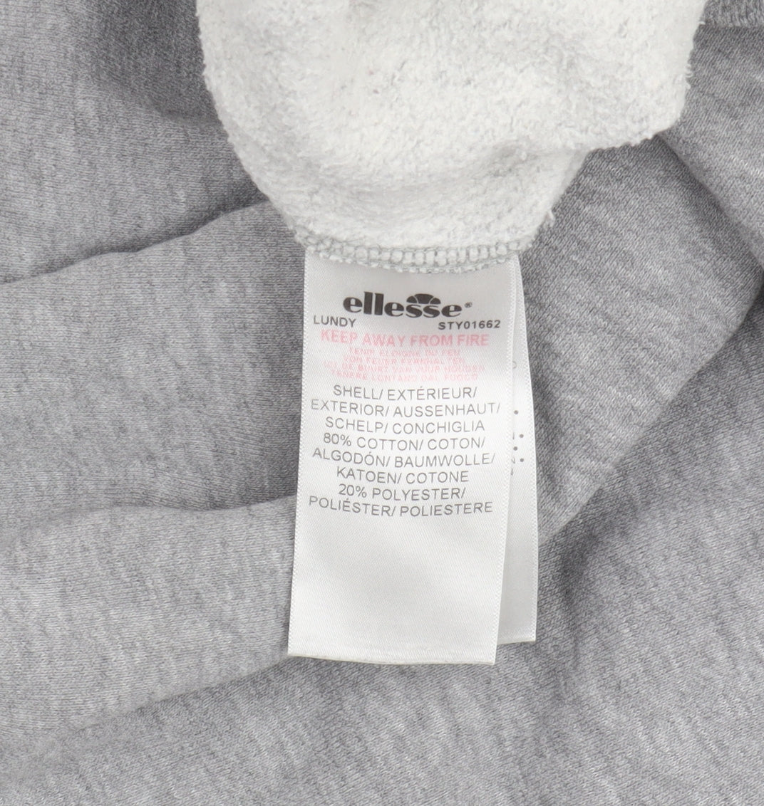 Ellesse Women's Grey Jogger Trousers, Size L, Casual Style