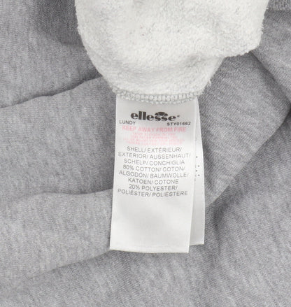 Ellesse Women's Grey Jogger Trousers, Size L, Casual Style