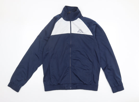Mens UK Size M Kappa Blue Basic Jacket