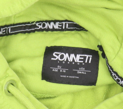 Sonneti Boys Green Pullover Hoodie - Size 10 Years