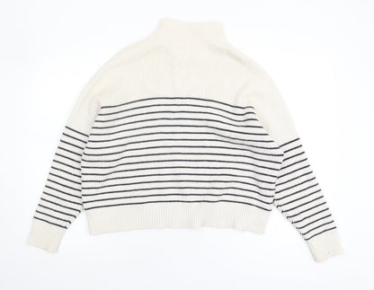 Womens UK Size UK 10 MNG Ivory Pullover Jumper