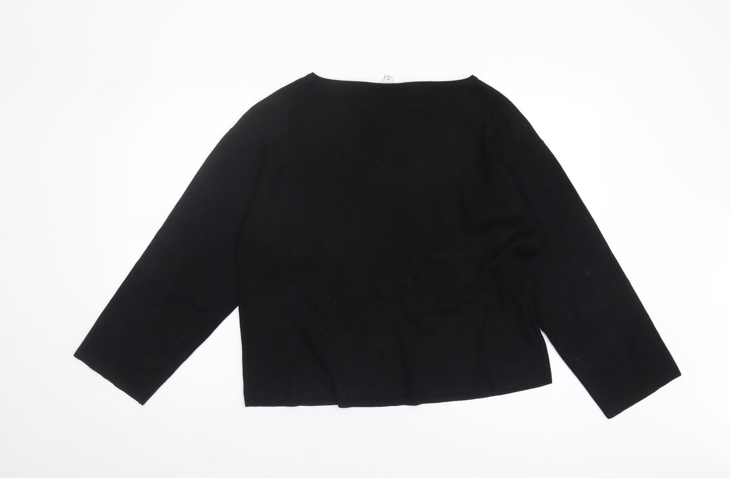 Womens UK Size 16 Warehouse Black Pullover Jumper